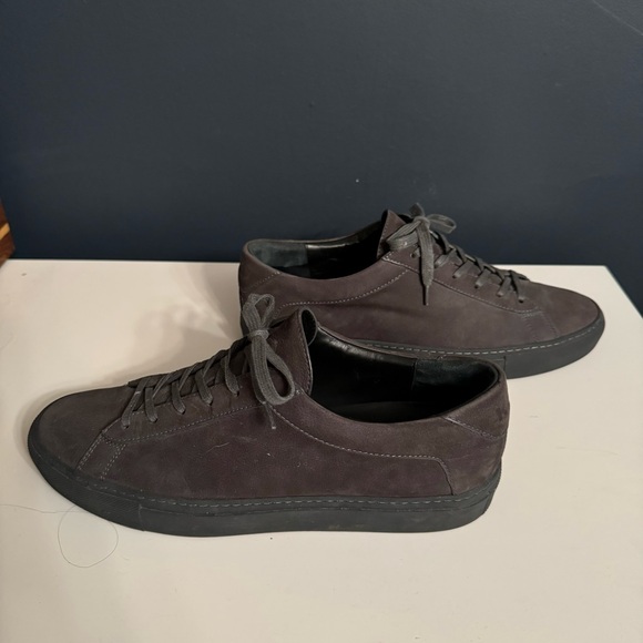 KOIO charcoal Suede Sneakers - Picture 3 of 6